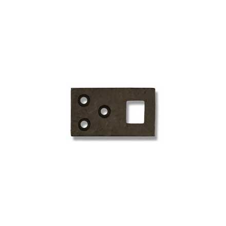 Coastal Bronze [90-114] Bronze Door Surface Slide Bolt Universal Plate - 4&quot; &amp; 6 1/2&quot; Bolt 