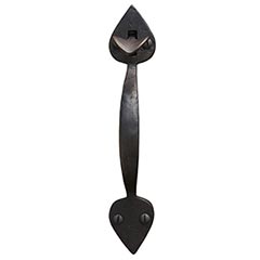 Coastal Bronze [40-100-H] Solid Bronze Light Duty Gate Thumb Latch - Heart End - 8 1/2&quot; L