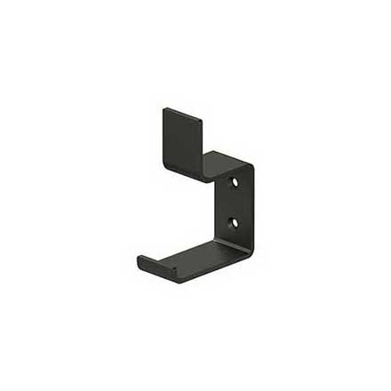 Deltana [MH11U10B] Solid Brass Coat &amp; Hat Hook - Heavy Duty - Modern - Oil Rubbed Bronze Finish - 3 13/16&quot; L