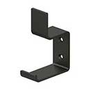 Deltana [MH11U10B] Solid Brass Coat & Hat Hook - Heavy Duty - Modern - Oil Rubbed Bronze Finish - 3 13/16" L