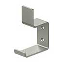 Deltana [MH11U15] Solid Brass Coat & Hat Hook - Heavy Duty - Modern - Brushed Nickel Finish - 3 13/16" L