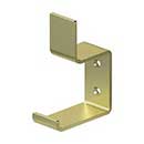 Deltana [MH11U3] Solid Brass Coat &amp; Hat Hook - Heavy Duty - Modern - Polished Brass Finish - 3 13/16&quot; L