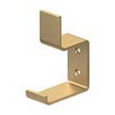 Deltana [MH11U4] Solid Brass Coat &amp; Hat Hook - Heavy Duty - Modern - Brushed Brass Finish - 3 13/16&quot; L