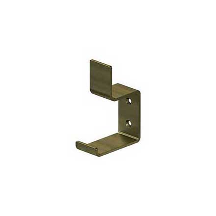 Deltana [MH11U5] Solid Brass Coat &amp; Hat Hook - Heavy Duty - Modern - Antique Brass Finish - 3 13/16&quot; L