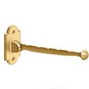 Deltana [VH65CR003] Solid Brass Valet Hook - Polished Brass (PVD) Finish - 7&quot; L