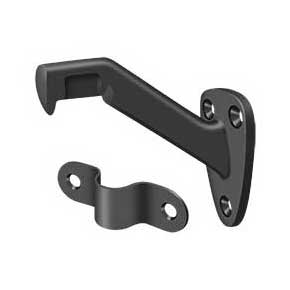 Deltana [HRB325U10B] Solid Brass Handrail Bracket - Oil Rubbed Bronze Finish - 3 3/8" Proj.