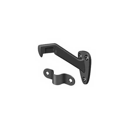 Deltana [HRB325U10B] Solid Brass Handrail Bracket - Oil Rubbed Bronze Finish - 3 3/8&quot; Proj.