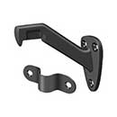 Deltana [HRB325U10B] Solid Brass Handrail Bracket - Oil Rubbed Bronze Finish - 3 3/8" Proj.