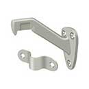 Deltana [HRB325U15] Solid Brass Handrail Bracket - Brushed Nickel Finish - 3 3/8" Proj.