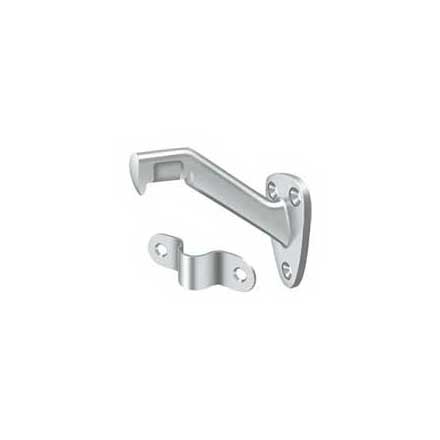 Deltana [HRB325U26] Solid Brass Handrail Bracket - Polished Chrome Finish - 3 3/8" Proj.