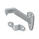 Deltana [HRB325U26D] Solid Brass Handrail Bracket - Brushed Chrome Finish - 3 3/8" Proj.