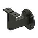 Deltana [HRBM325U10B] Solid Brass Handrail Bracket - Modern - Oil Rubbed Bronze Finish - 3 1/4" Proj.