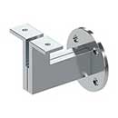 Deltana [HRBM325U26] Solid Brass Handrail Bracket - Modern - Polished Chrome Finish - 3 1/4&quot; Proj.