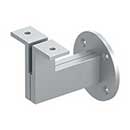 Deltana [HRBM325U26D] Solid Brass Handrail Bracket - Modern - Brushed Chrome Finish - 3 1/4" Proj.