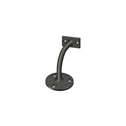 Deltana [HRC175U10B] Solid Brass Handrail Bracket - Light Duty - Oil Rubbed Bronze Finish - 3 1/4" Proj.