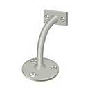 Deltana [HRC175U15] Solid Brass Handrail Bracket - Light Duty - Brushed Nickel Finish - 3 1/4" Proj.
