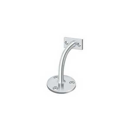 Deltana [HRC175U26] Solid Brass Handrail Bracket - Light Duty - Polished Chrome Finish - 3 1/4&quot; Proj.