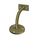 Deltana [HRC175U5] Solid Brass Handrail Bracket - Light Duty - Antique Brass Finish - 3 1/4" Proj.