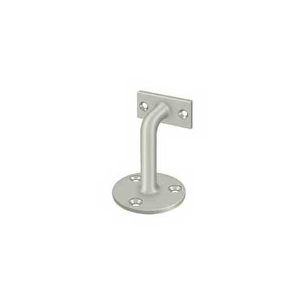 Deltana [HRC253U15] Solid Brass Handrail Bracket - Brushed Nickel Finish - 3" Proj.