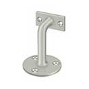 Deltana [HRC253U15] Solid Brass Handrail Bracket - Brushed Nickel Finish - 3" Proj.