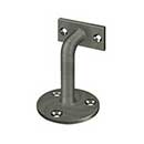 Deltana [HRC253U15A] Solid Brass Handrail Bracket - Antique Nickel Finish - 3&quot; Proj.