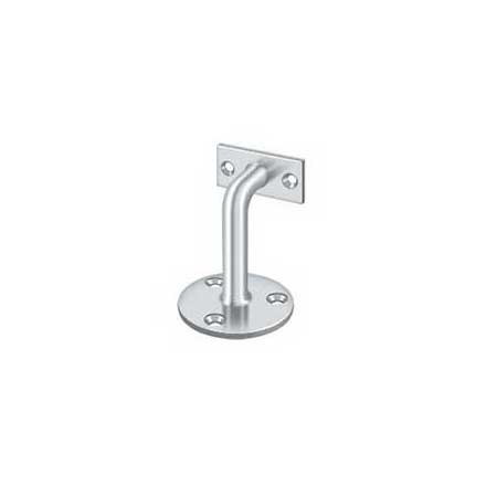 Deltana [HRC253U26] Solid Brass Handrail Bracket - Polished Chrome Finish - 3" Proj.