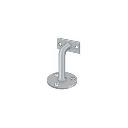 Deltana [HRC253U26D] Solid Brass Handrail Bracket - Brushed Chrome Finish - 3" Proj.