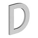 Deltana [RNB-DU32D] Stainless Steel House Letter - B Series - D - Brushed Finish - 4&quot; L