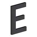 Deltana [RNB-EU19] Stainless Steel House Letter - B Series - E - Paint Black Finish - 4&quot; L