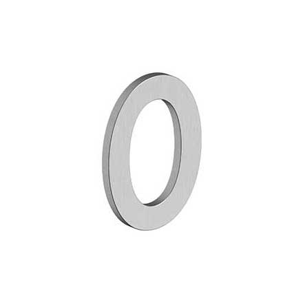 Deltana [RNB-0U32D] Stainless Steel House Number - B Series - #0 - Brushed Finish - 4" L