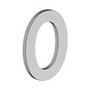 Deltana [RNB-0U32D] Stainless Steel House Number - B Series - #0 - Brushed Finish - 4&quot; L