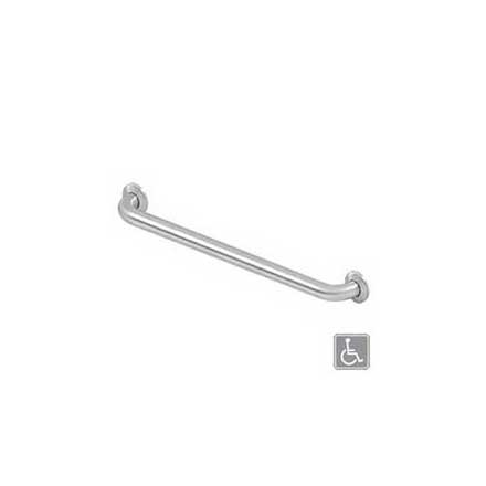 Deltana [GB24U32D] Stainless Steel Bathroom Grab Bar -  Brushed Finish - 24&quot; L