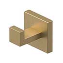 Deltana [MM2009-4] Stainless Steel Robe Hook - Single - MM Series - Brushed Brass Finish