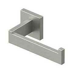 Deltana [MM2001-15] Stainless Steel Toilet Tissue Holder - Single Arm - MM Series - Brushed Nickel Finish