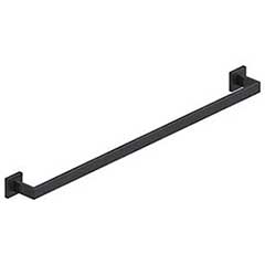 Deltana [MM2007/33-19] Stainless Steel Single Towel Bar - MM Series - Paint Black Finish - 33&quot; C/C
