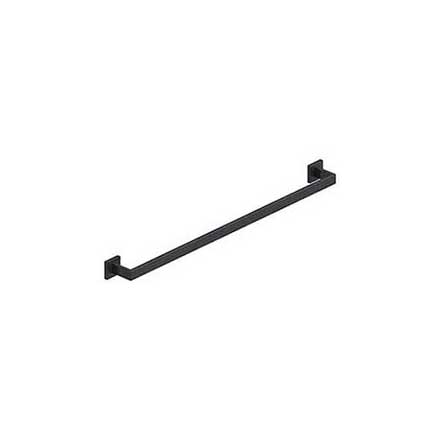 Deltana [MM2007/33-19] Stainless Steel Single Towel Bar - MM Series - Paint Black Finish - 33&quot; C/C