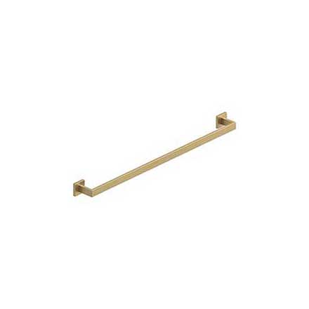 Deltana [MM2003/33-4] Stainless Steel Single Towel Bar - MM Series - Brushed Brass Finish - 33&quot; C/C