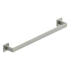 Deltana [MM2003/24-15] Stainless Steel Single Towel Bar - MM Series - Brushed Nickel Finish - 24" C/C