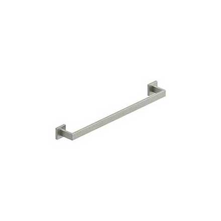 Deltana [MM2003/24-15] Stainless Steel Single Towel Bar - MM Series - Brushed Nickel Finish - 24" C/C