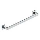 Deltana [MM2003/24-26] Stainless Steel Single Towel Bar - MM Series - Polished Chrome Finish - 24" C/C