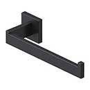 Deltana [MM2008-19] Stainless Steel Towel Bar - Single Arm - MM Series - Paint Black Finish - 10" L
