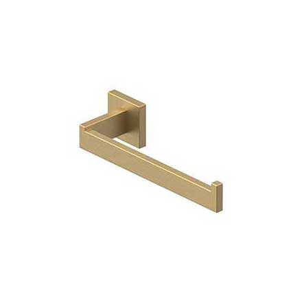 Deltana [MM2008-4] Stainless Steel Towel Bar - Single Arm - MM Series - Brushed Brass Finish - 10&quot; L