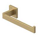Deltana [MM2008-4] Stainless Steel Towel Bar - Single Arm - MM Series - Brushed Brass Finish - 10" L