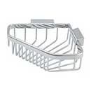 Deltana [WBC6353U26] Solid Brass Bathroom Wire Basket - Pentagonal - Polished Chrome Finish - 8 1/4&quot; L