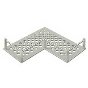 Deltana [WBHDUC9U15] Solid Brass Bathroom Wire Basket - Universal Corner - Brushed Nickel Finish - 8 3/4" L