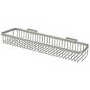 Deltana [WBR1851U15] Solid Brass Bathroom Wire Basket - Rectangular - Brushed Nickel Finish - 17 1/2&quot; L