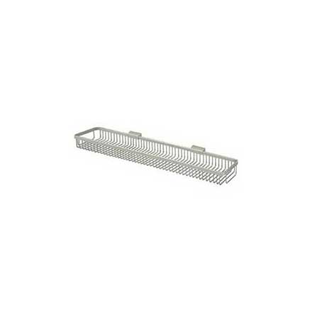 Deltana [WBR2847U15] Solid Brass Bathroom Wire Basket - Rectangular -  Brushed Nickel Finish - 28 7/16&quot; L