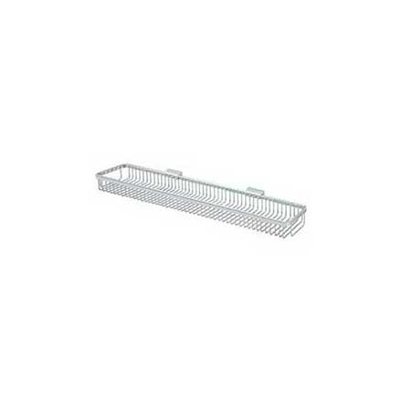 Deltana [WBR2847U26] Solid Brass Bathroom Wire Basket - Rectangular -  Polished Chrome Finish - 28 7/16" L