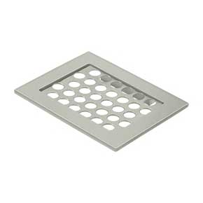 Deltana [WBHDSD55U15] Solid Brass Bathroom Wire Basket - Soap Dish - Brushed Nickel Finish - 5 1/2" L