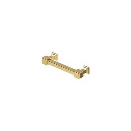 Deltana [MP40CR003] Solid Brass Cabinet Pull Handle - Manhattan Series - Standard Size - Polished Brass (PVD) Finish - 4&quot; C/C - 4 3/4&quot; L